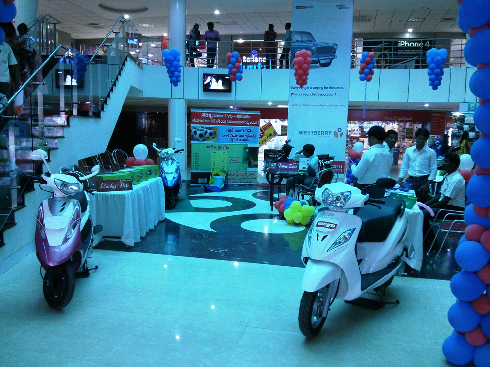 TVS Promotion Show @ Coastal City Center, Bhimavaram - Events & Shopping in Bhimavaram